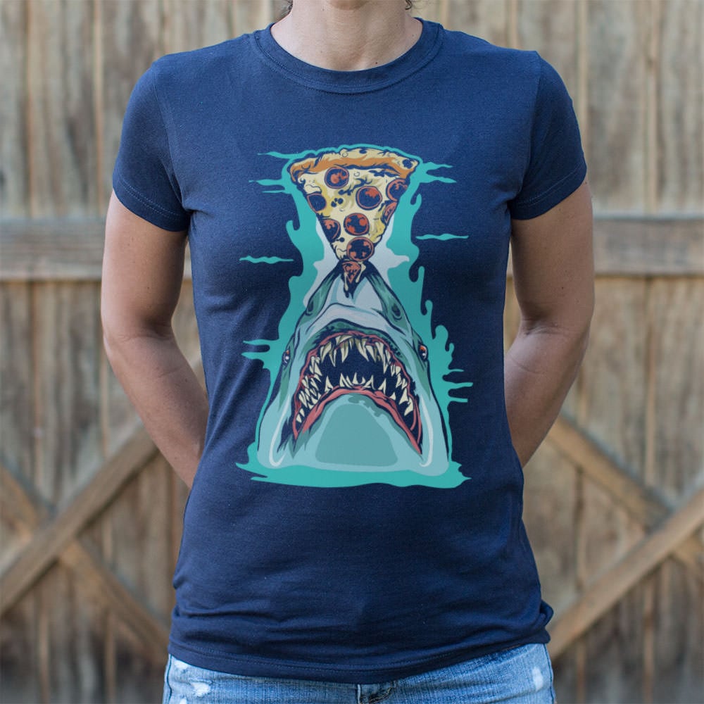 Pizza Shark Full Color - 6DollarShirts