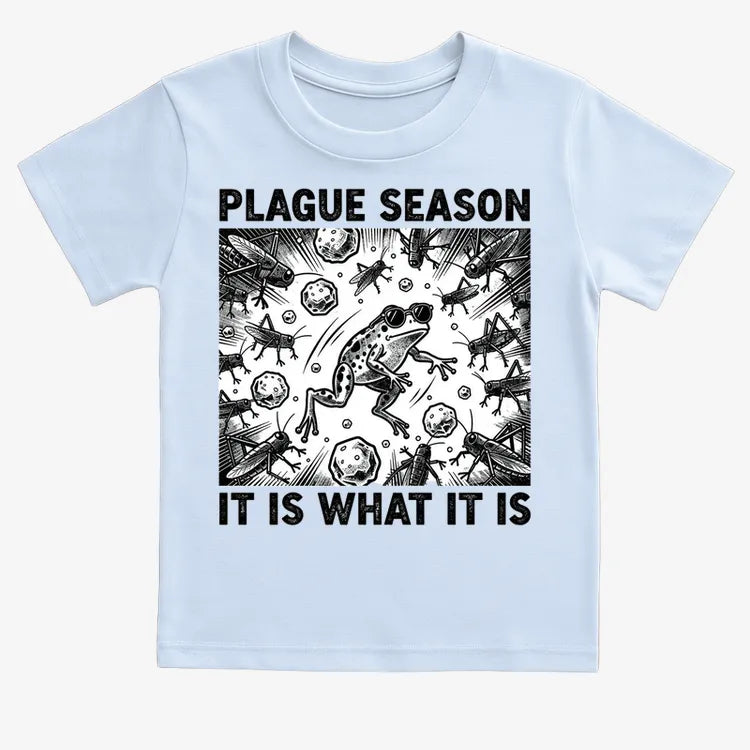 Plague Season: It Is What It Is-Kids T-Shirt-Blue