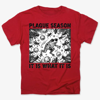 Plague Season: It Is What It Is-Men's T-Shirt-Red