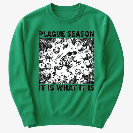 Plague Season: It Is What It Is-Sweater-Green