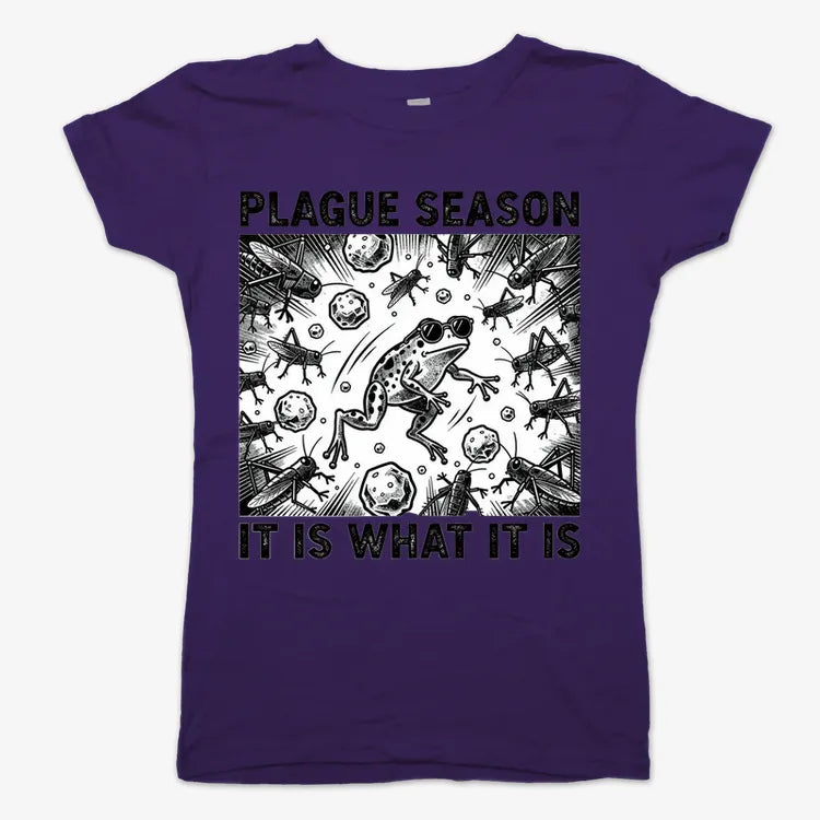 Plague Season: It Is What It Is-Women's T-Shirt-Violet
