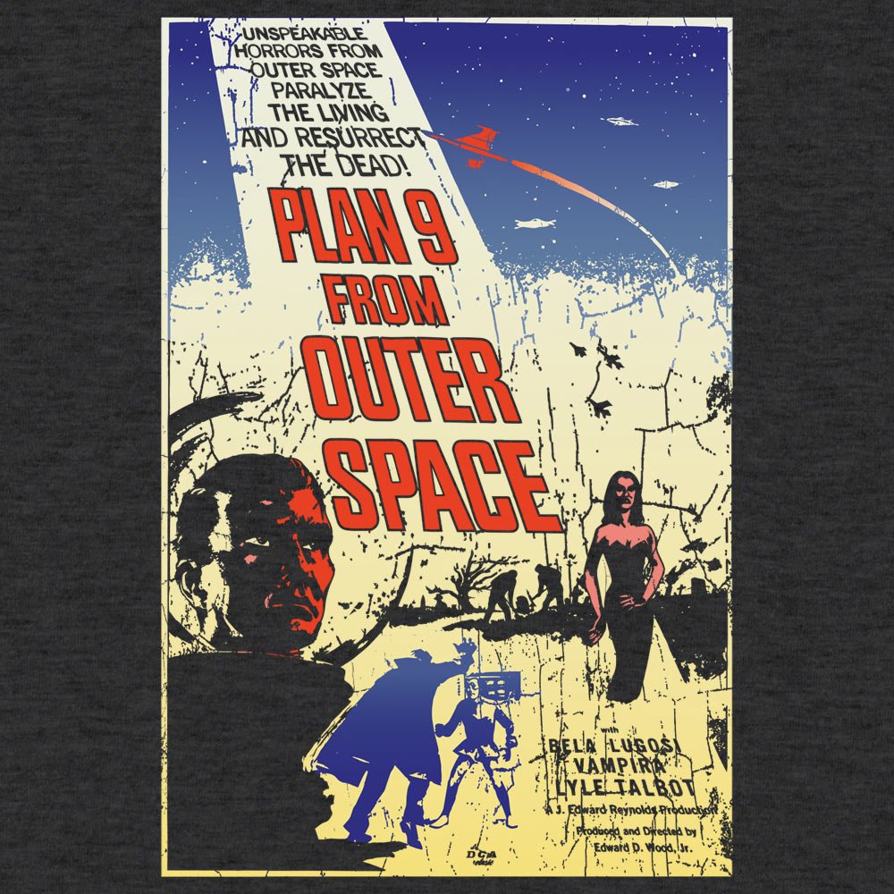 Plan 9 Poster - 6DollarShirts