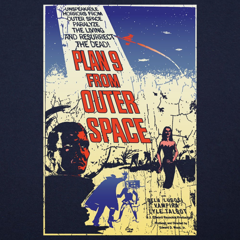 Plan 9 Poster - 6DollarShirts