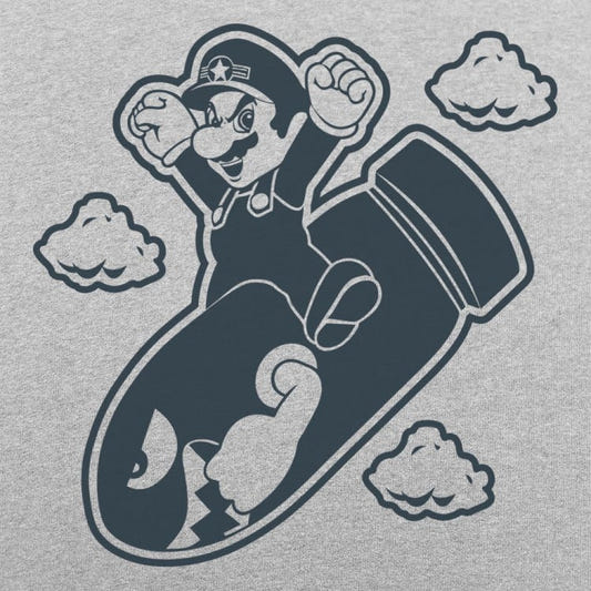 Plumber's Plutonium, Video Game Hero graphic tee design