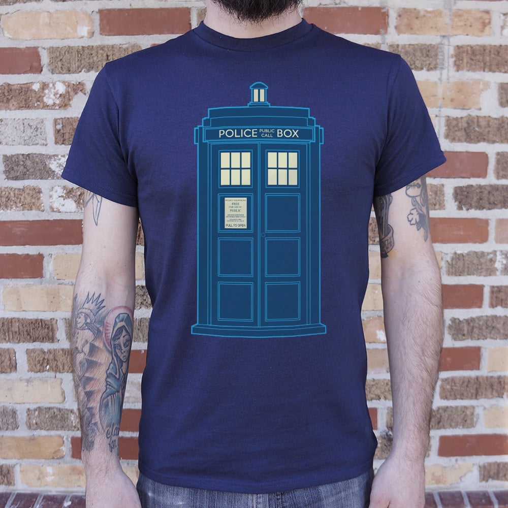 Police Box Full Color - 6DollarShirts