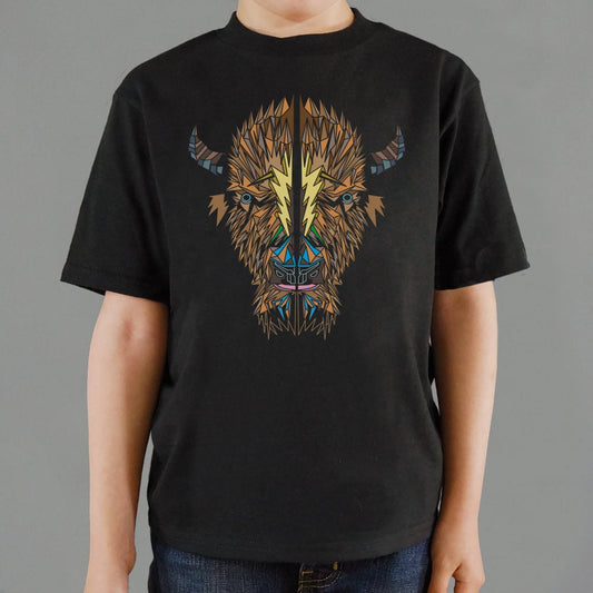 Polygon Bison Full Color - 6DollarShirts