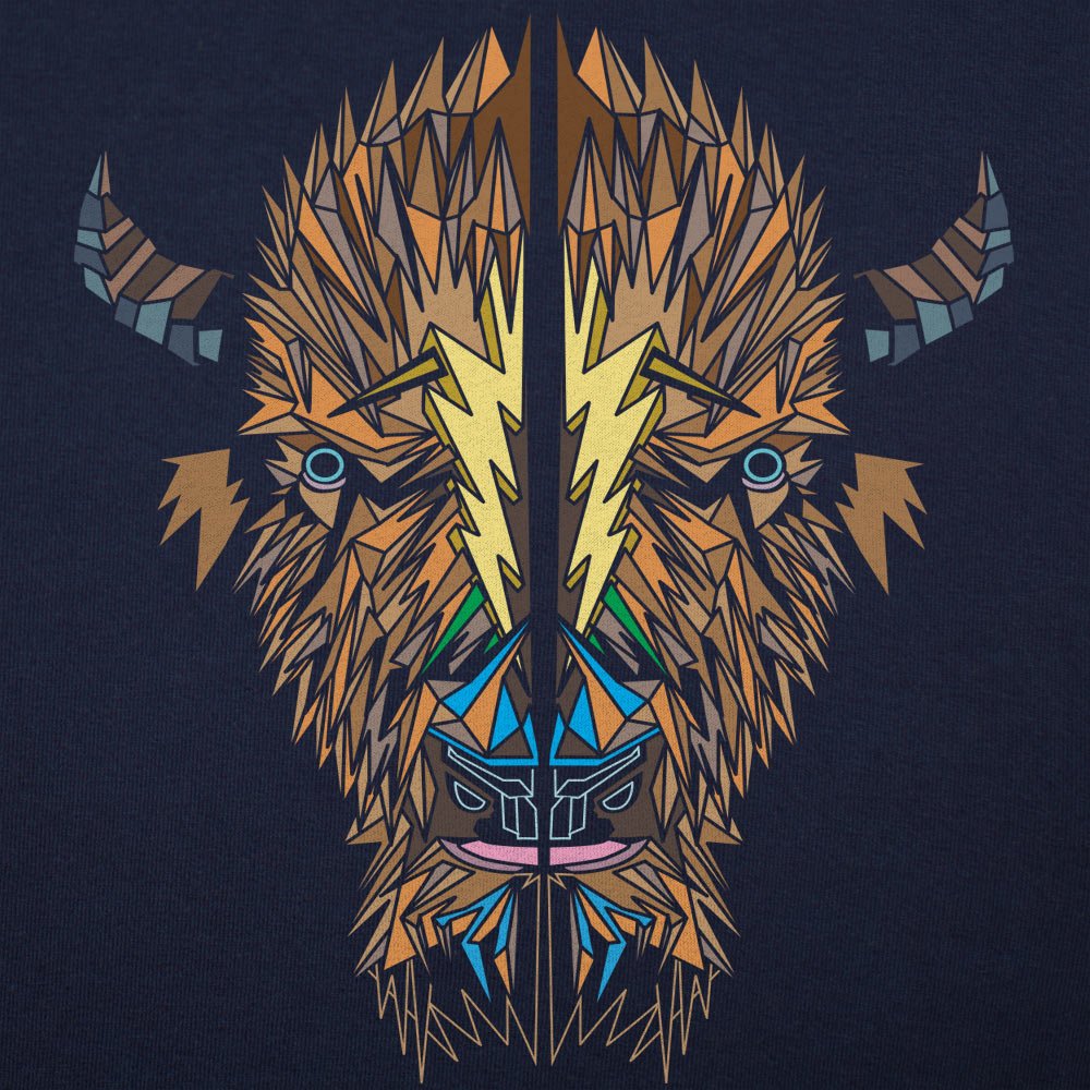 Polygon Bison Full Color - 6DollarShirts