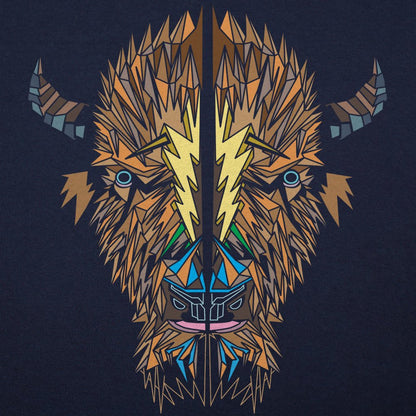 Polygon Bison Full Color - 6DollarShirts