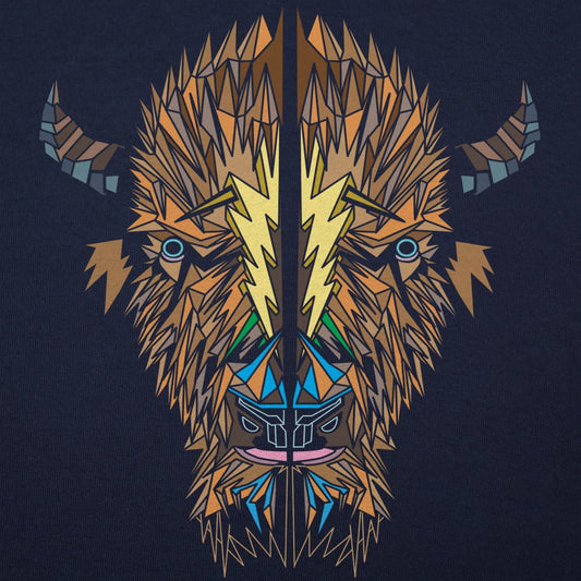 Polygon Bison Full Color - 6DollarShirts