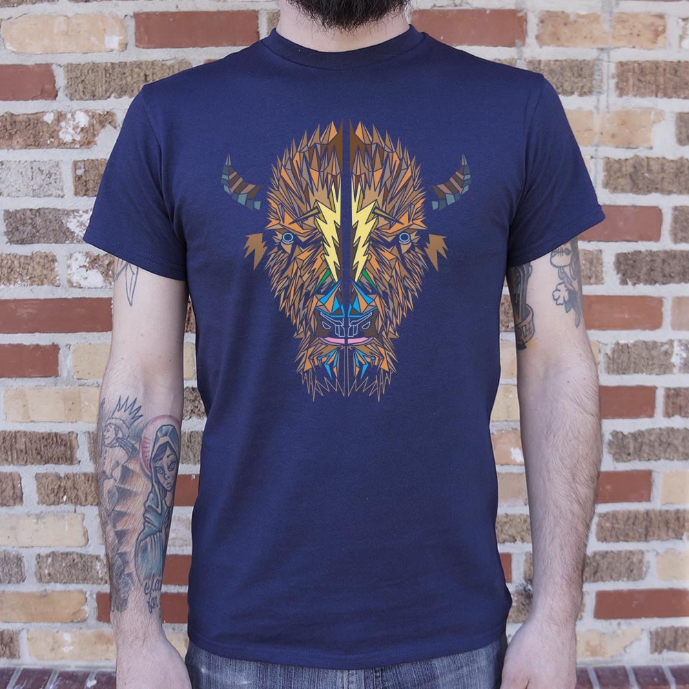 Polygon Bison Full Color - 6DollarShirts