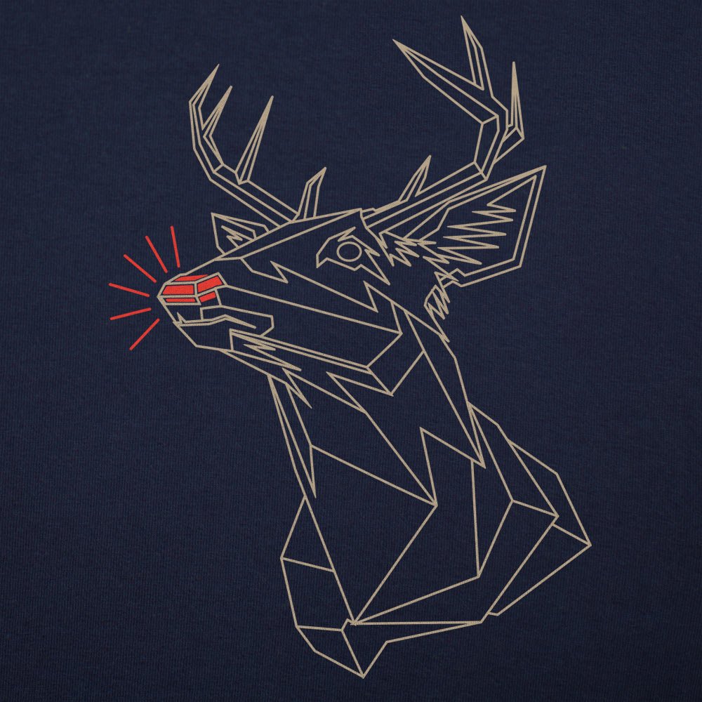 Polygon Rudolph - 6DollarShirts