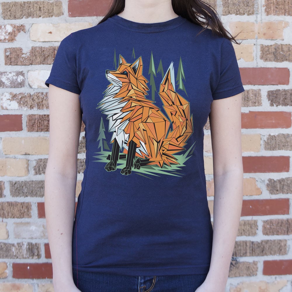 Polygon Fox Full Color - 6DollarShirts