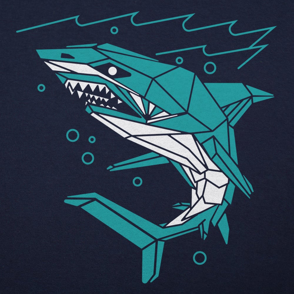 Polygon Shark - 6DollarShirts