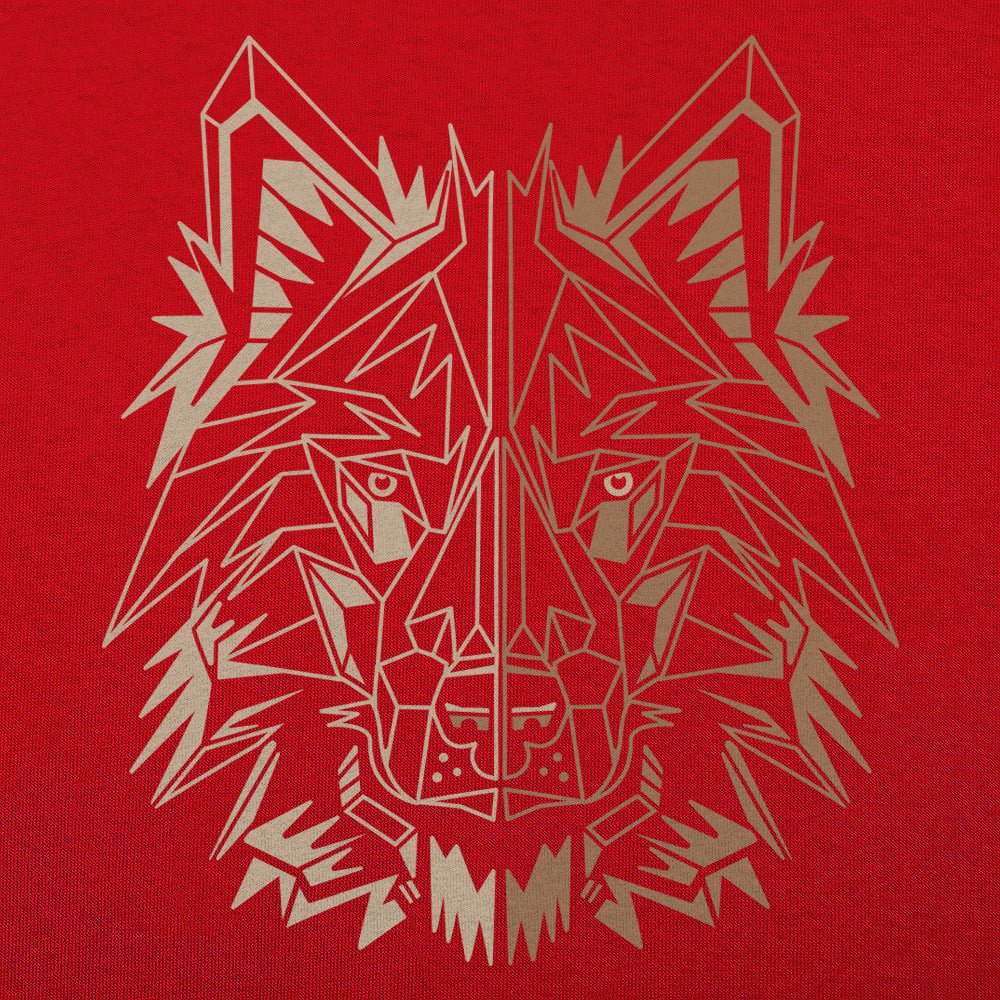 Polygon Wolf - 6DollarShirts