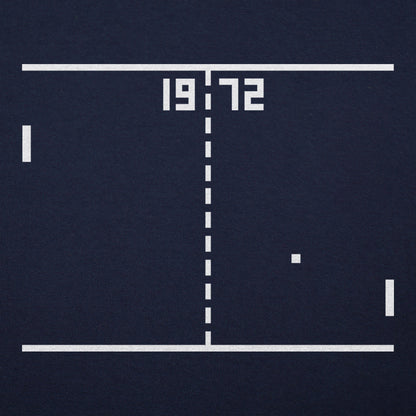 Pong 1972 Retro Arcade Video Game Screen