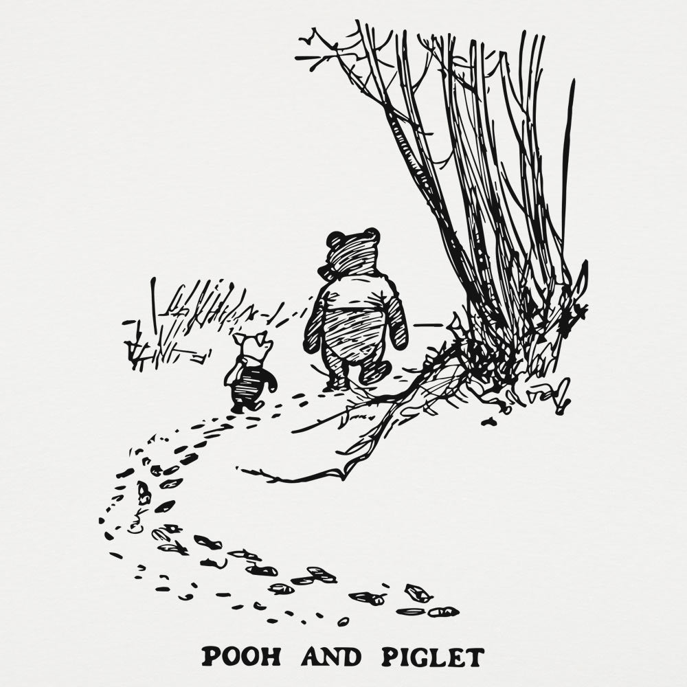 Pooh and Piglet - 6DollarShirts