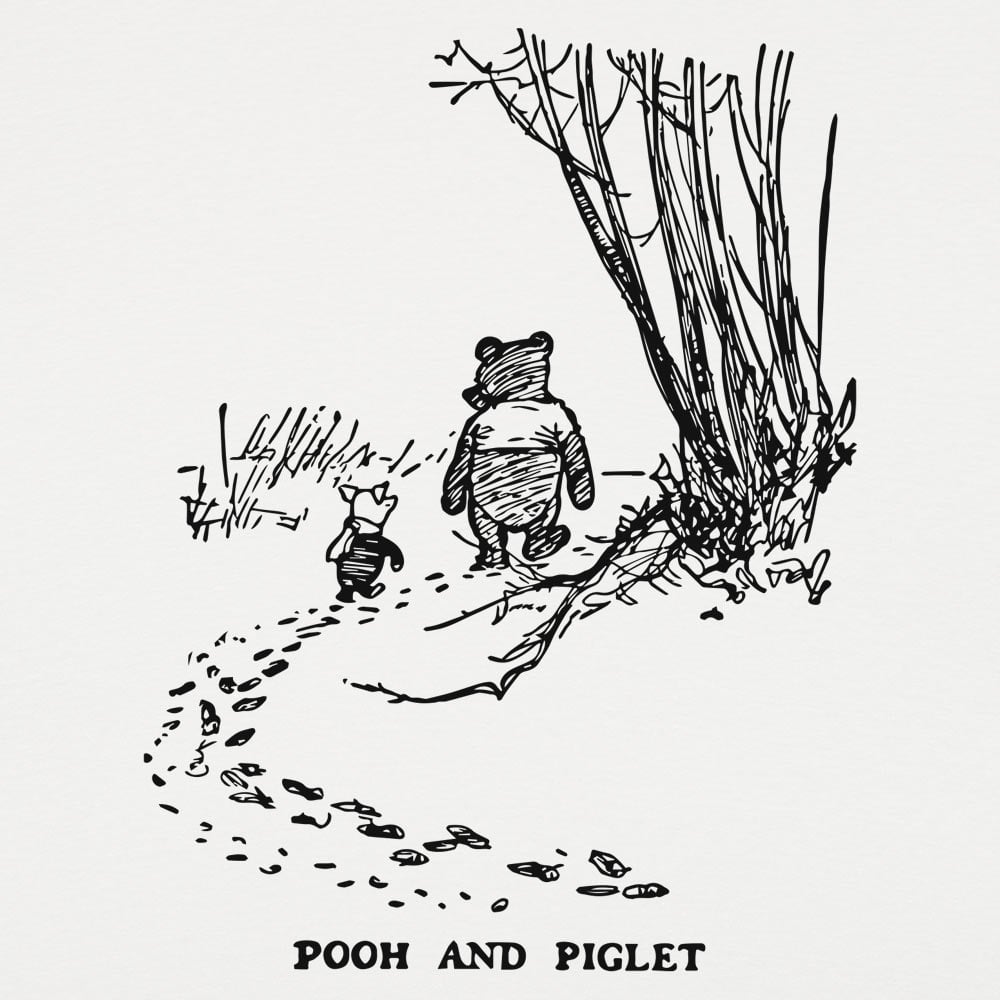 Pooh and Piglet - 6DollarShirts