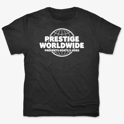 Prestige Worldwide Presents-Men's T-Shirt-Black