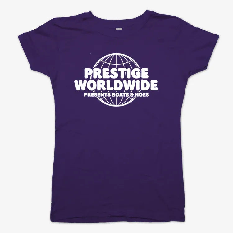 Prestige Worldwide Presents-Women's T-Shirt-Violet