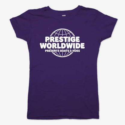 Prestige Worldwide Presents-Women's T-Shirt-Violet