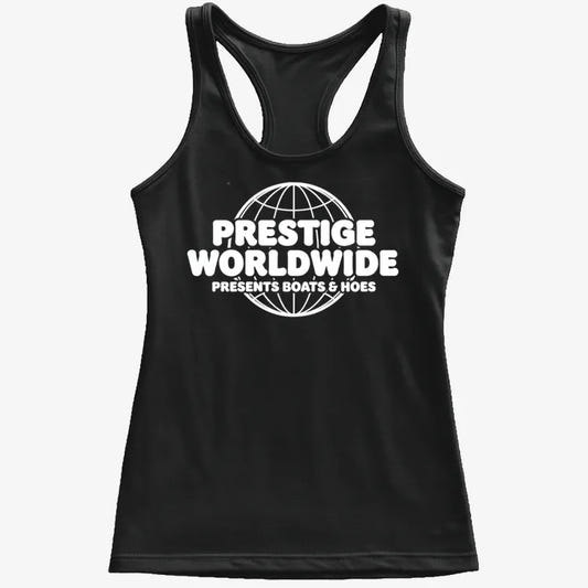 Prestige Worldwide Presents-Women's Tank Top-Midnight