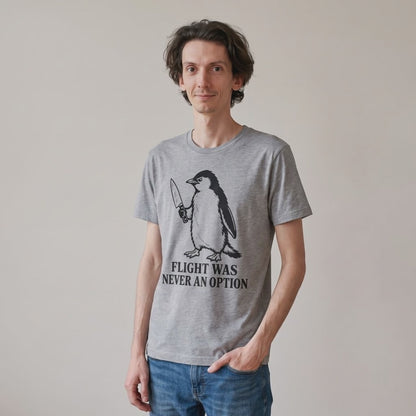 Flight Was Never An Option Penguin - On-model video (with face)