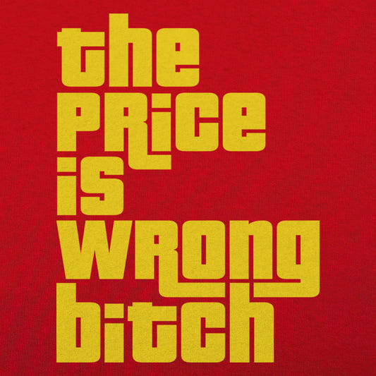 The Price Is Wrong Golf Movie Quote graphic tee design