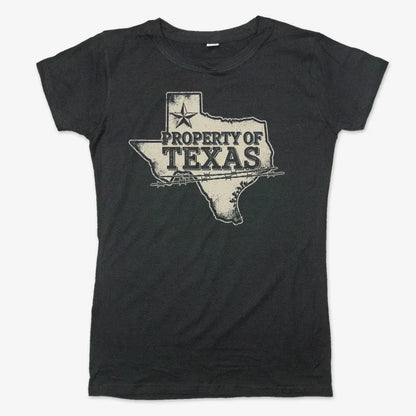 Property of Texas-Women's T-Shirt-Midnight