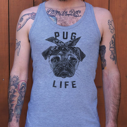 Pug Life Gangster Pug Dog with Bandana