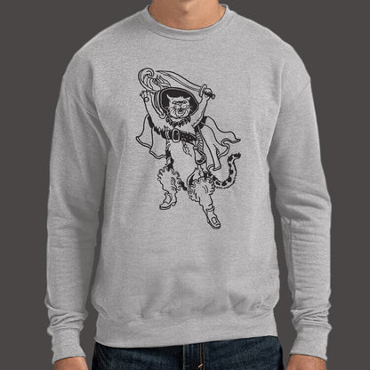 Puss In Boots Swashbuckling Cat with Sword and Cape