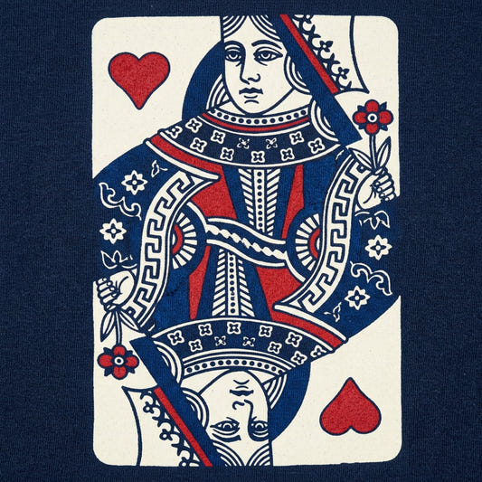 Queen of Hearts detail