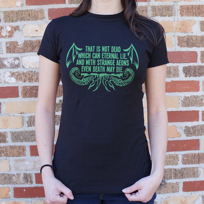 Quoth The Necronomicon Cosmic Horror Cthulhu Monster Quote