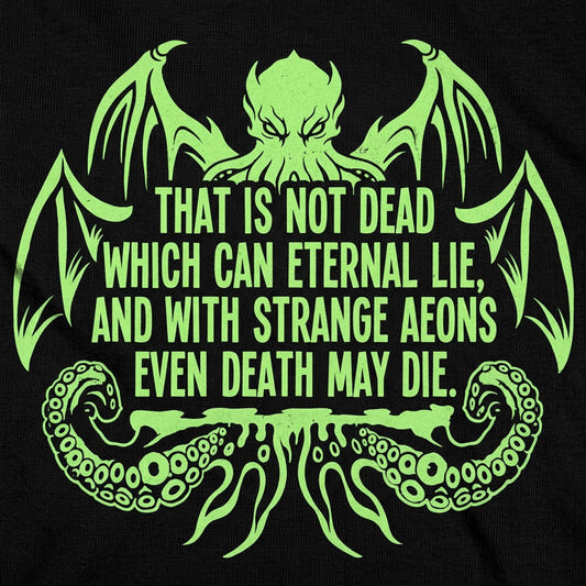 Quoth The Necronomicon Cosmic Horror Cthulhu Monster Quote detail