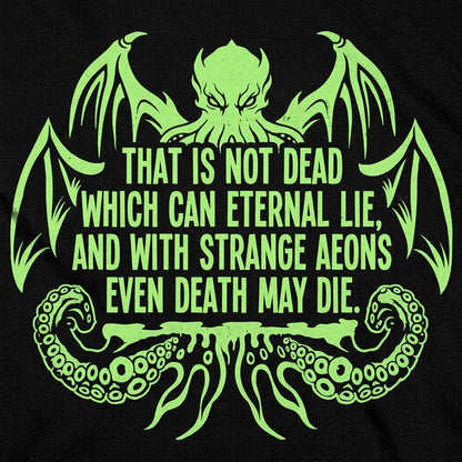 Quoth The Necronomicon Cosmic Horror Cthulhu Monster Quote detail