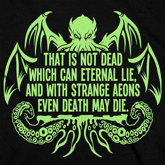 Quoth The Necronomicon Cosmic Horror Cthulhu Monster Quote detail