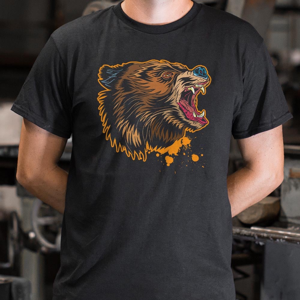 Raging Bear Full Color - 6DollarShirts