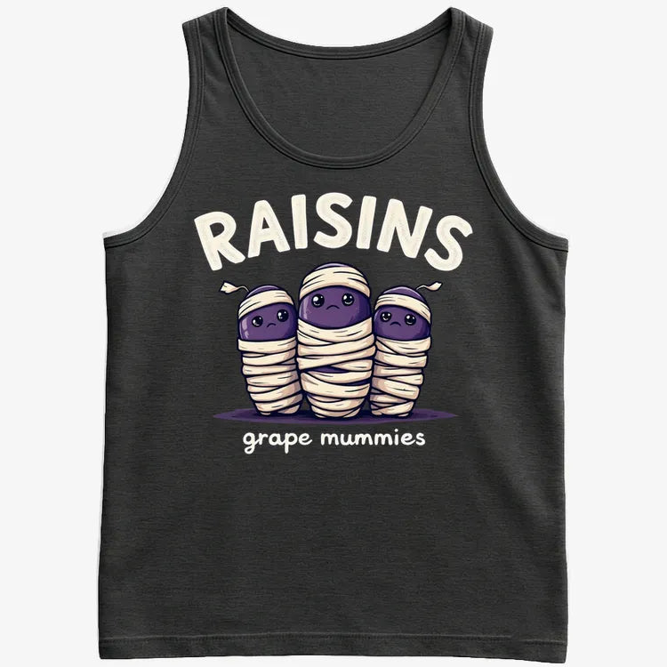 Raisins Grape Mummies-Men's Tank Top-Black