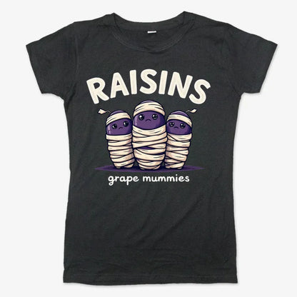 Raisins Grape Mummies-Women's T-Shirt-Midnight