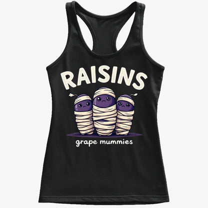 Raisins Grape Mummies-Women's Tank Top-Midnight