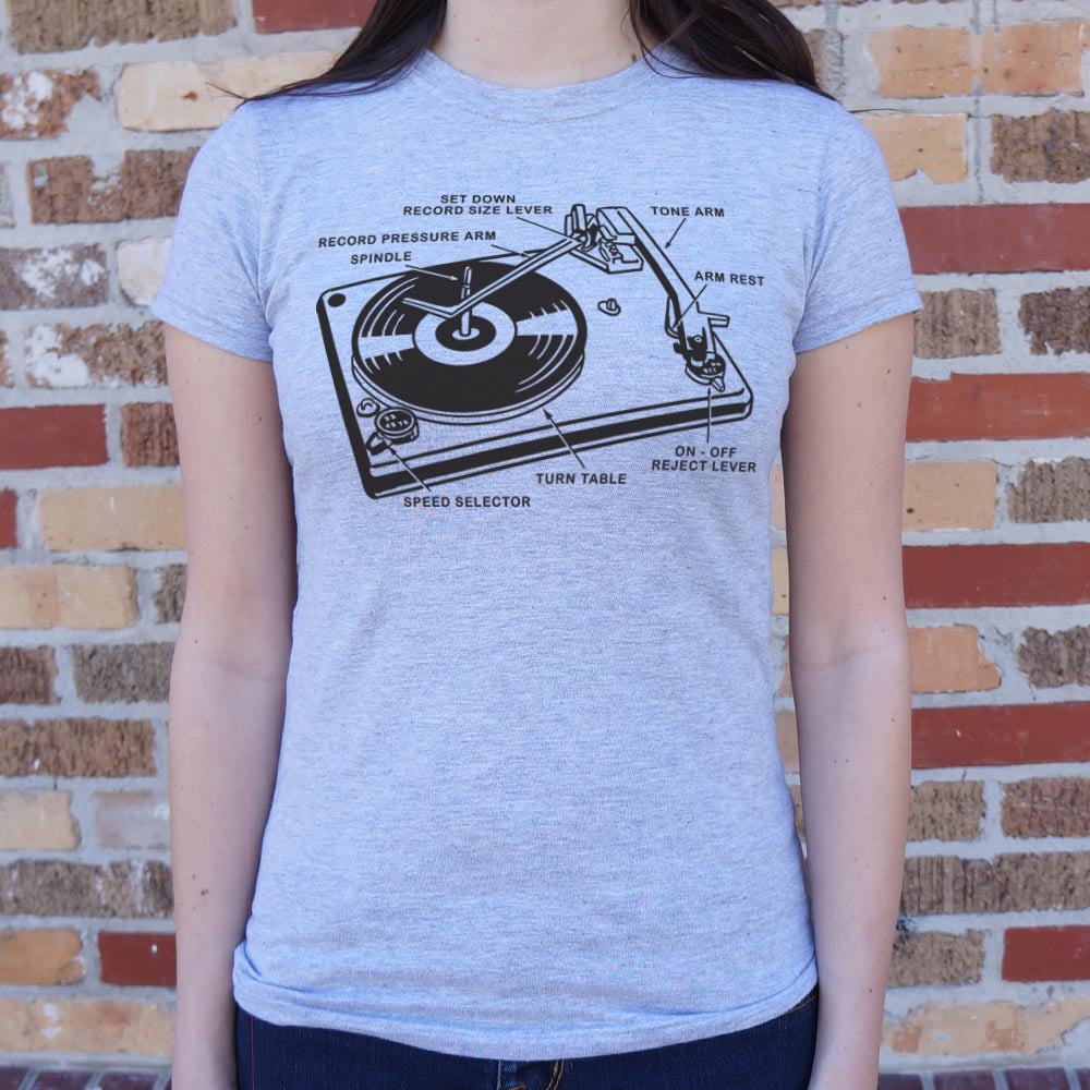 Record Player Anatomy - 6DollarShirts
