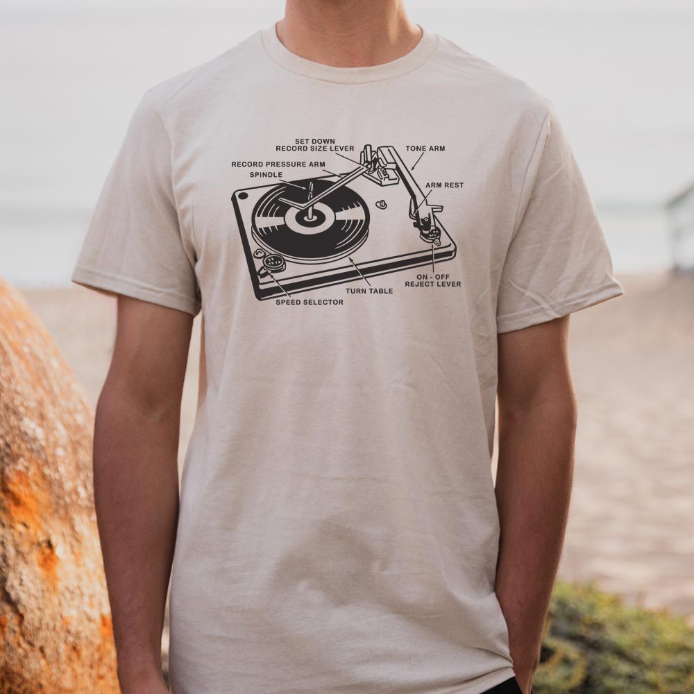 Record Player Anatomy - 6DollarShirts