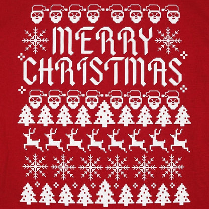 Merry Christmas Ugly Sweater detail