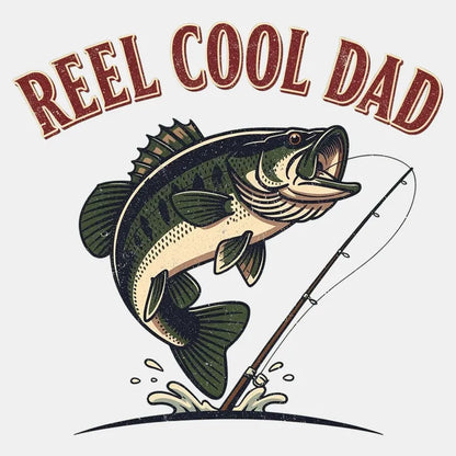 Reel Cool Dad Fishing Tee-Default-Thumbnail