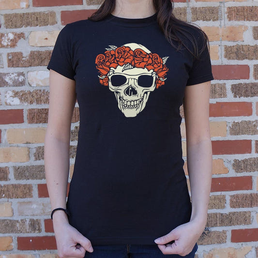 Rose Crowned Skull - 6DollarShirts
