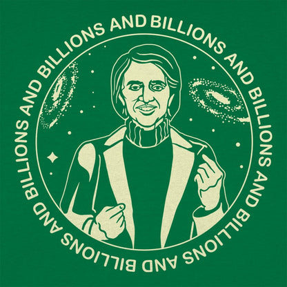 Sagan Billions and Billions Space Portrait