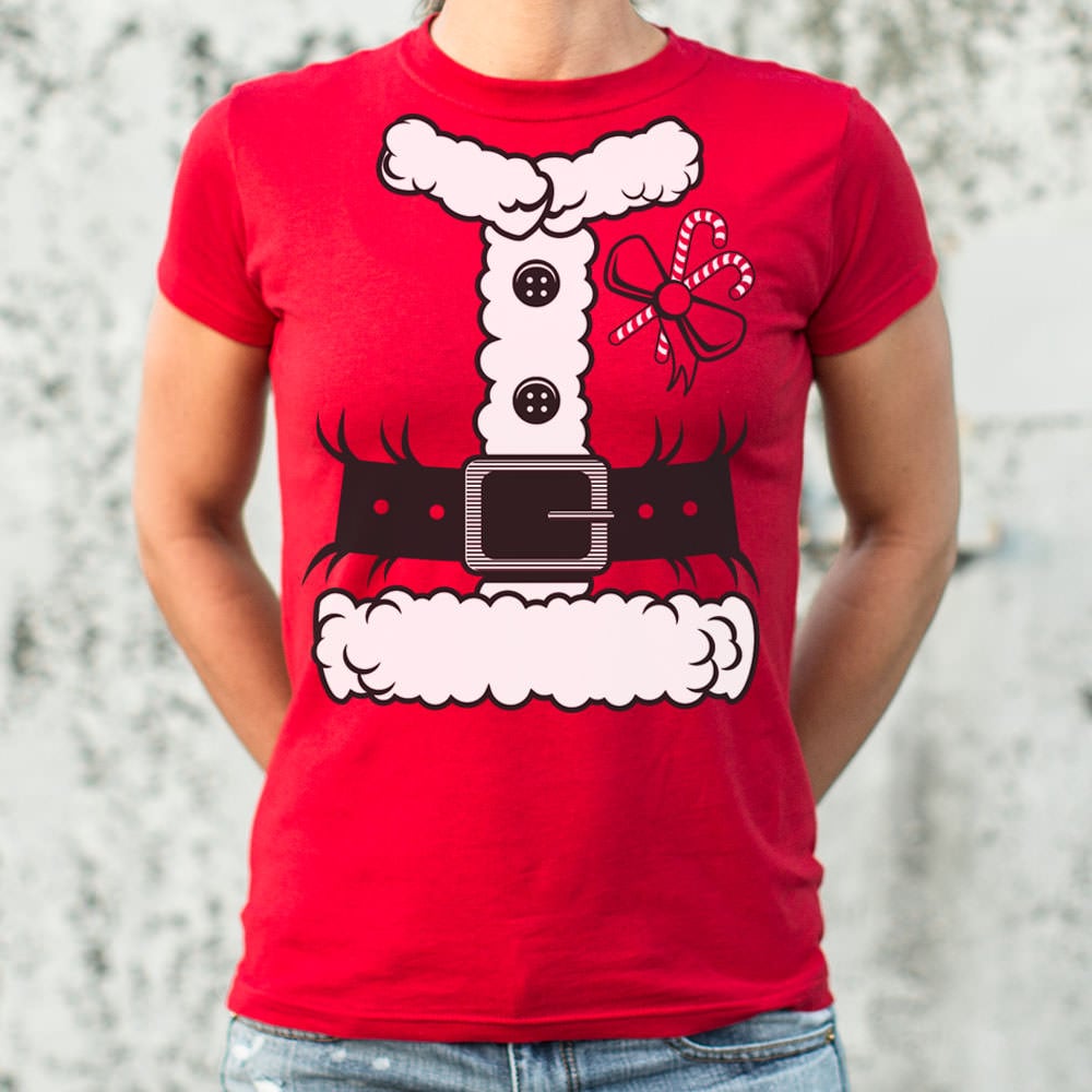 santa dress shirts Snow White Santa Shirt XXL