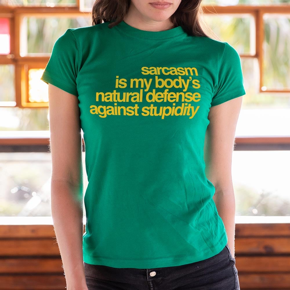 Sarcasm Defense - 6DollarShirts