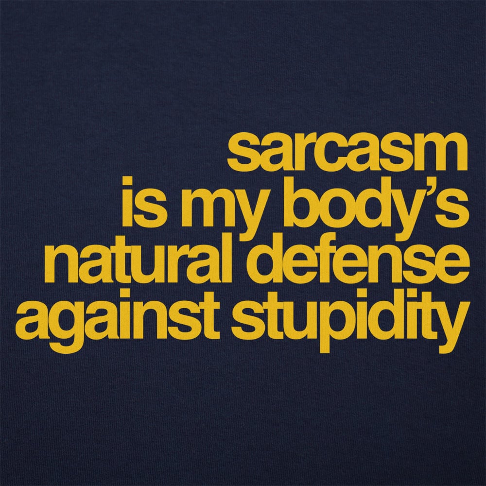 Sarcasm Defense - 6DollarShirts