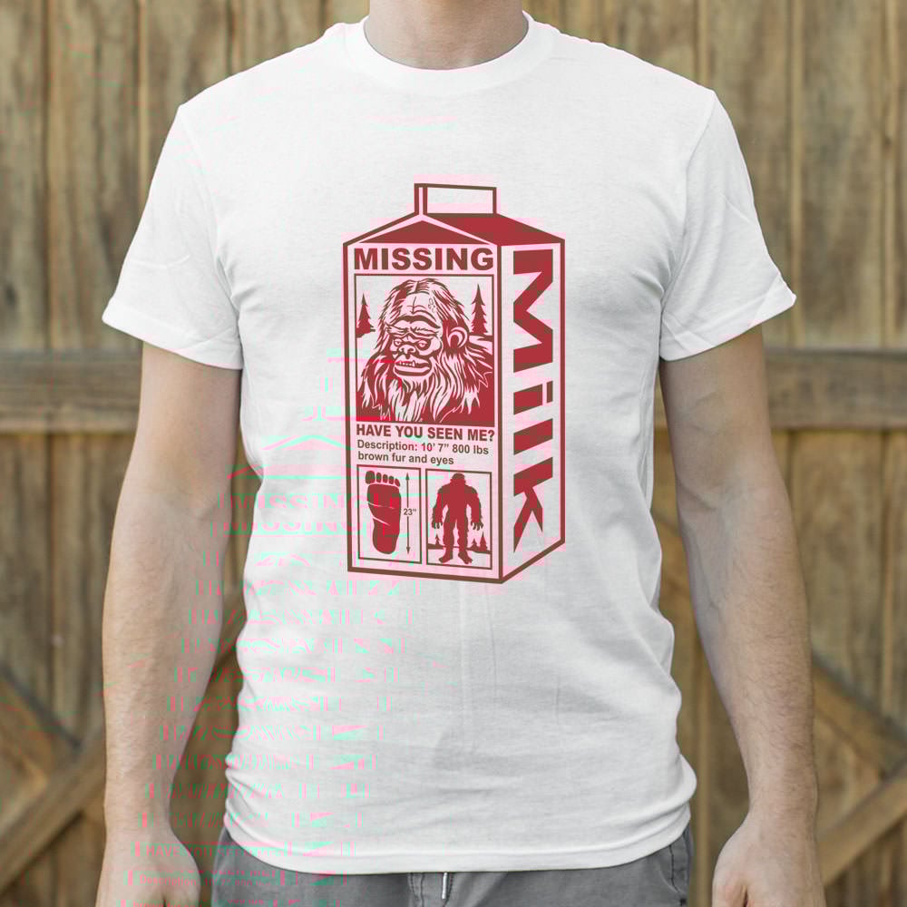 Sasquatch Milk Carton