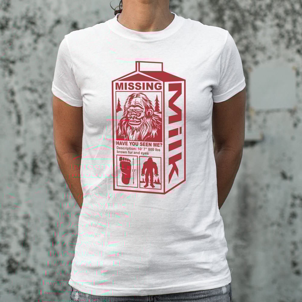 Sasquatch Milk Carton